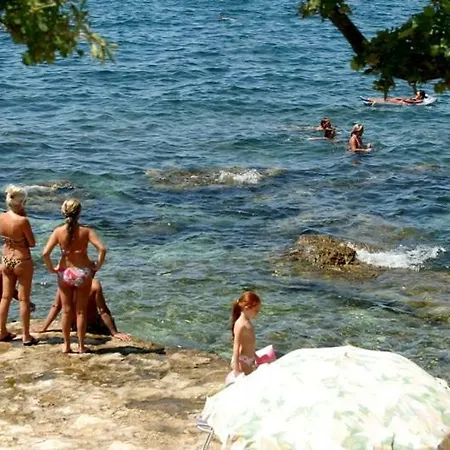Apartment In With Seaview, Balcony, Air Condition, Wifi Funtana